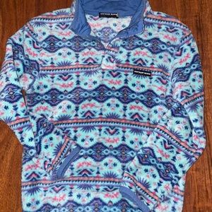 Southern marsh girls fleece pullover